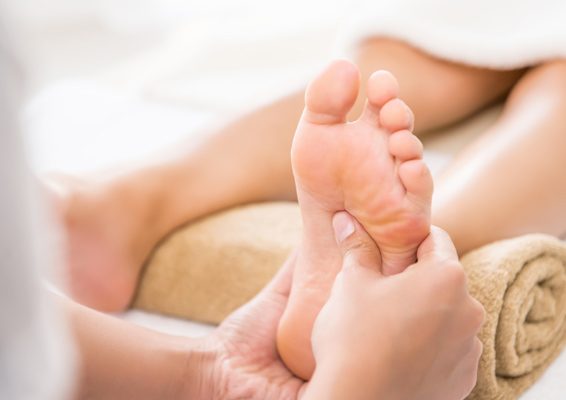 Fußreflexzonen-Massage
